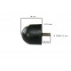 Odbój gumowy   ze śrubą M10 wym:H55mm Fi:59mm